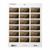 首の春トレイルCanyonlands国立公園 ラベル (フルシート)