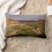 首の春トレイルCanyonlands国立公園 ランバークッション (ブランケット)