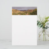 首の春トレイルCanyonlands国立公園 便箋 (スタンド正面)