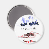 首の痛み吸は磁石 マグネット (正面/裏面)