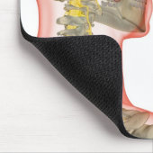 首の神経2 マウスパッド (コーナー)