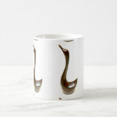 首の長い鳥のマグ コーヒーマグカップ (中央)