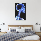 首の骨のX線を閉じる キャンバスプリント (インサイチュ (寝室))