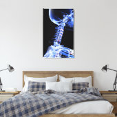 首の骨のX線画像 キャンバスプリント (インサイチュ (寝室))