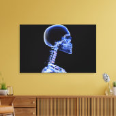 首の骨のX線 キャンバスプリント (インサイチュ (リビング))