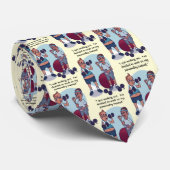 首やめタイおもしろいの作業 ネクタイ (ロール)