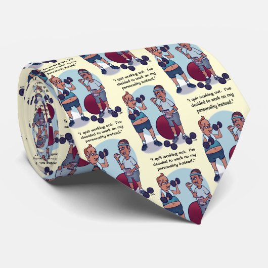 首やめタイおもしろいの作業 ネクタイ (ロール)
