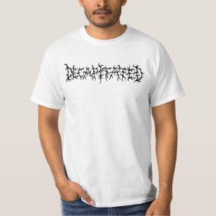 首をはねられる-白いロゴのTシャツ Tシャツ