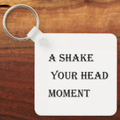 首を振れ キーホルダー (正面)