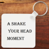 首を振れ キーホルダー (裏面)