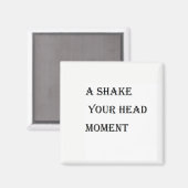 首を振れ マグネット (正面/裏面)