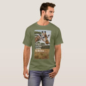 首を突き出すのは好きじゃない Tシャツ (正面フル)