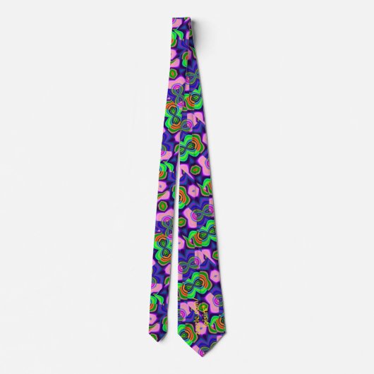 首カラフルネクタイ ネクタイ (裏面)