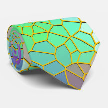 首カラフルネクタイ