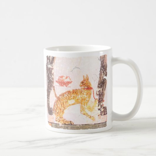 首付き猫 コーヒーマグカップ (右)