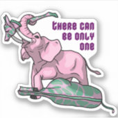 首位の勝者 シール (正面)