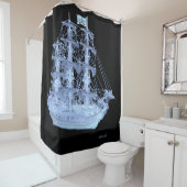 首振り海賊船 シャワーカーテン (インサイチュ)
