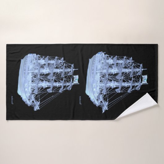 首振り海賊船 バスタオル (バスタオル)