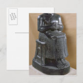 首無きグデア王子の像 ポストカード (正面/裏面)