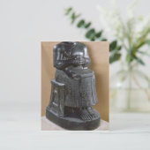 首無きグデア王子の像 ポストカード (スタンド正面)