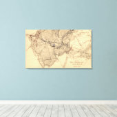 首相府の戦い2 キャンバスプリント (インサイチュ (ウッドフロア))