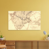 首相府の戦い2 キャンバスプリント (インサイチュ (リビング))