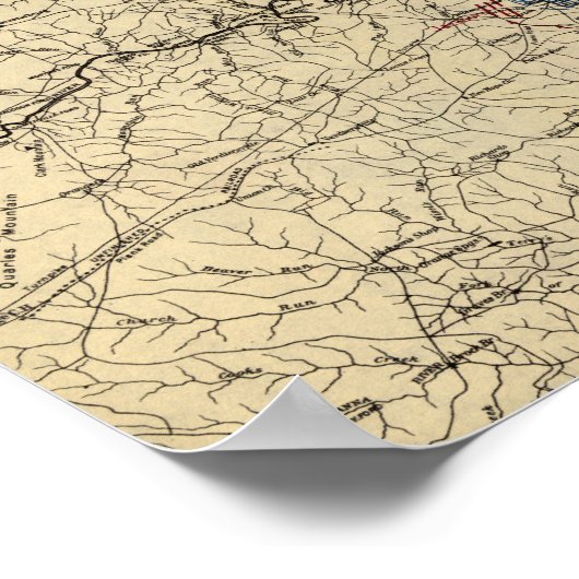 首相府の戦い ポスター (角)