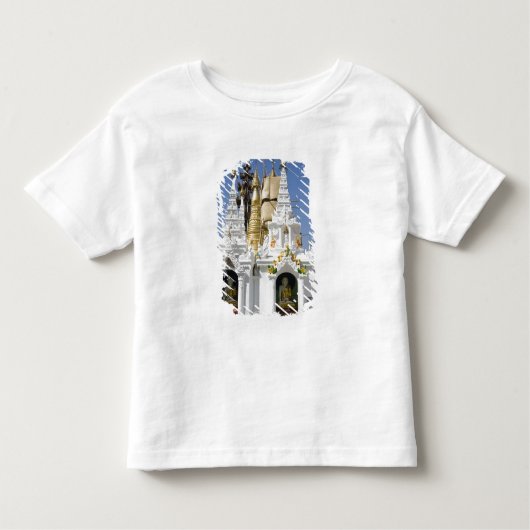 首納言塔（パヤ）-大寺院跡2 トドラーTシャツ (正面)