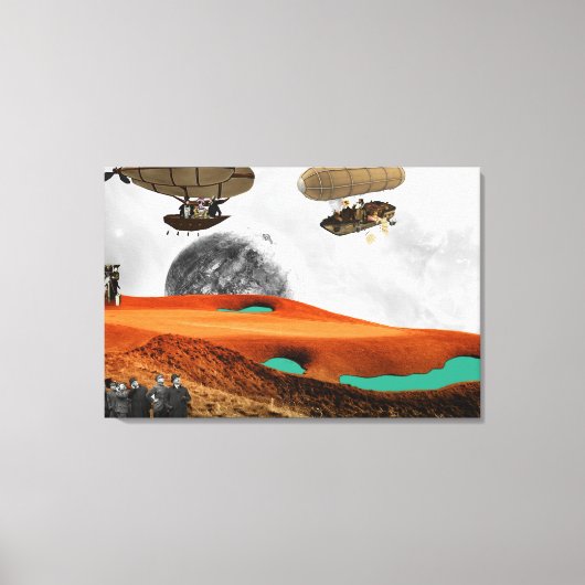 首脳会談 キャンバスプリント (正面)