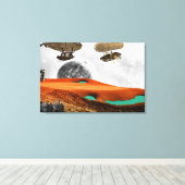 首脳会談 キャンバスプリント (インサイチュ (ウッドフロア))