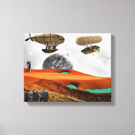 首脳会談 キャンバスプリント (正面)