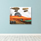 首脳会談 キャンバスプリント (インサイチュ (ウッドフロア))