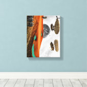 首脳会談 キャンバスプリント (インサイチュ (ウッドフロア))