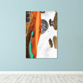 首脳会談 キャンバスプリント (インサイチュ (ウッドフロア))