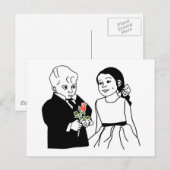 首輪と花娘 ポストカード (正面/裏面)