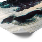 首輪の犬のヴィンテージ・アート・ポスター ポスター (角)