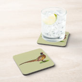 首輪キジのオンドリ コースター (右側)