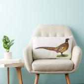 首輪キジのオンドリ ランバークッション (椅子)