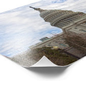 首都で曇った日 フォトプリント            (角)