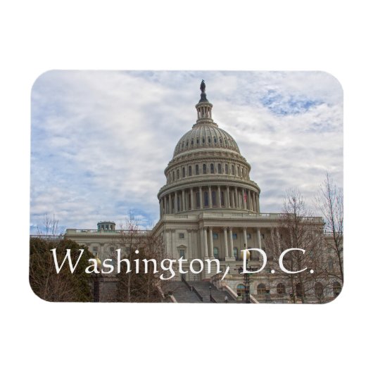 首都で曇った日 マグネット (横)