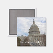 首都の曇りの日 マグネット (正面/裏面)