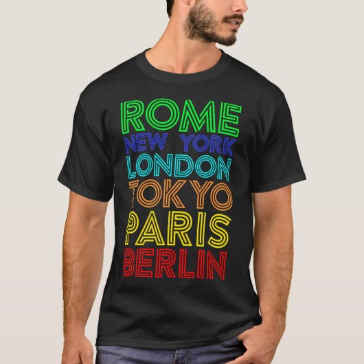 首都 Tシャツ (正面)