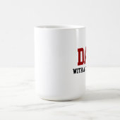 首都Dのコーヒー・マグを持つパパ コーヒーマグカップ (中央)