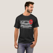 首里城沖縄日本祝礼堂琉球王国 Tシャツ (正面フル)