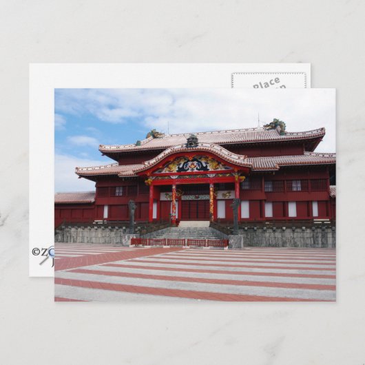 首里城 ポストカード (正面/裏面)