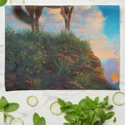 首長女性先住民アメリカのインドのチーフ キッチンタオル (折り畳み)