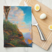 首長女性先住民アメリカのインドのチーフ キッチンタオル (四つ折り)