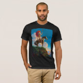 首長女性先住民アメリカのインドのチーフ Tシャツ (正面フル)