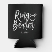 首飾り |スクリプトスタイルカスタム結婚式 缶クーラー (正面)