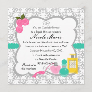 香かわいらし水 招待状